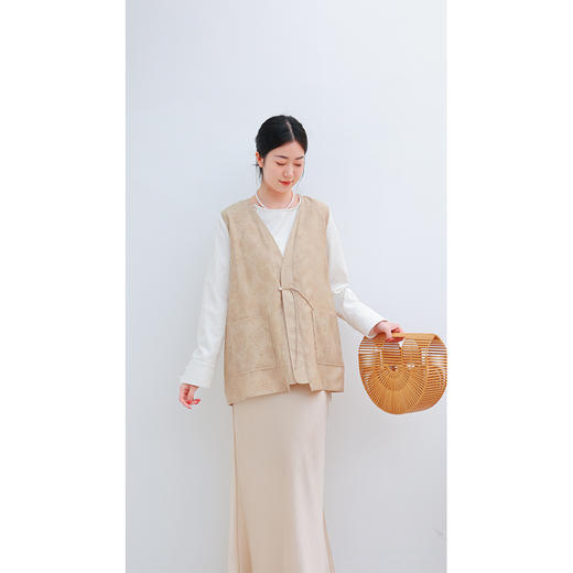 【抖音专属】新中式马甲（25804369慕然） 商品图1