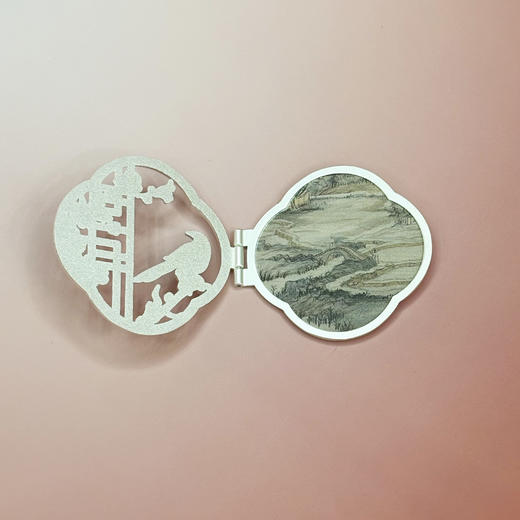 嘉德文创 | 往来千载喜鹊登梅花窗冰箱贴《梅花村》 商品图2