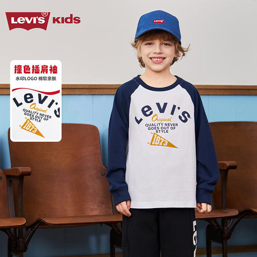 LEVIS 春 大童小童 儿童童装T恤 LVB-AG-R840 商品图0
