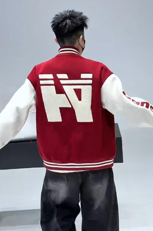 男装25秋冬新品立领拉链长袖棒球服2257-TZ-2592 商品图3