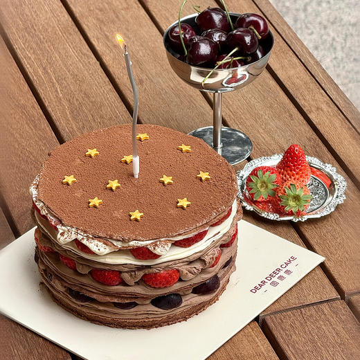 星星巧克力千层 商品图2