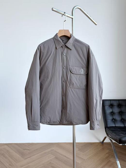 严选 | Mo三色衬衫式羽绒夹克 宽松版型情侣款 商品图1