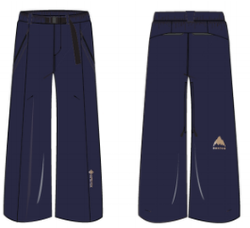 26/27BURTON雪服M GORE TEX 3L YEAR OF GOAT PT OCEAN CAVERN