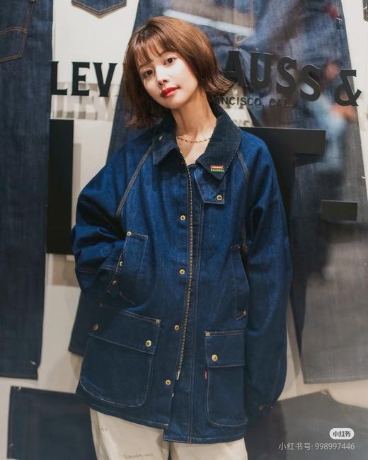 日单～barbour+李家联名款牛仔夹克 商品图1