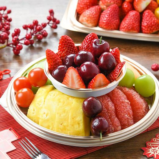 出水芙蓉水果拼盘 约800g  (5-8人份） 商品图0