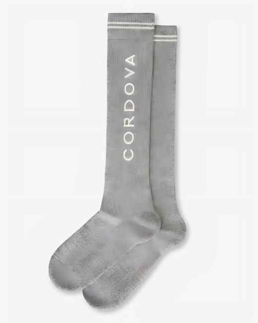 Cordova - Ski Sock - Grey Melange - 女装 - 袜子 - 麻灰 商品图0