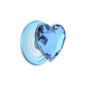 【Something Sweet 甜】蓝调之心·MagSafe圆啪嗒 MAGSAFE磁吸手机气囊支架 Round圆啪嗒系列 异形 蓝色