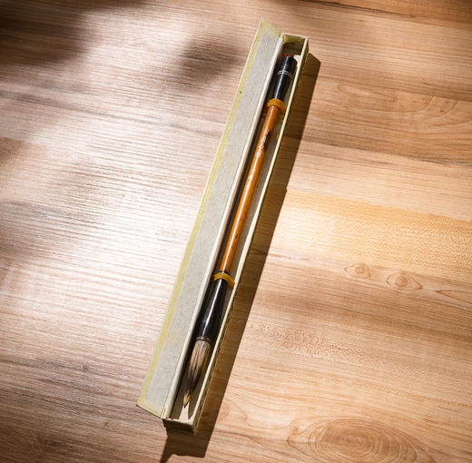 80年代“金鼎石獾”老宣笔（一支） 商品图1