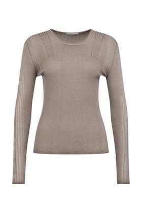 Frauenschuh - Avrildyed-Rb - Cashmere - 女装 - 套头衫 - 羊毛色