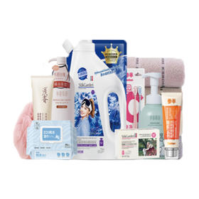 日化套餐1浅香香氛家庭洗沐清洁10件套B款250304