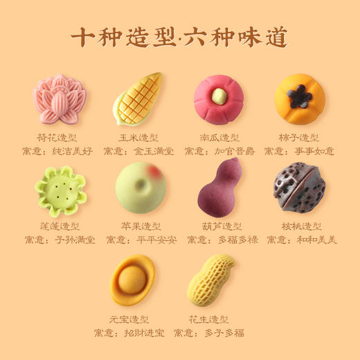 御茶膳房年货高档礼盒新年过年大礼包糕点熟食送长辈春节礼品 天圆篮（从） 商品图5