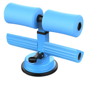 BRS运动品 仰卧辅助器单吸盘双杆 SR-344蓝色