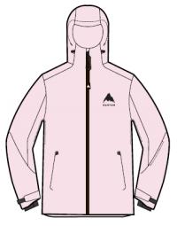 26/27BURTON雪服U DRYRIDE 2L BASIC JKT Ballet Slipper 商品图0