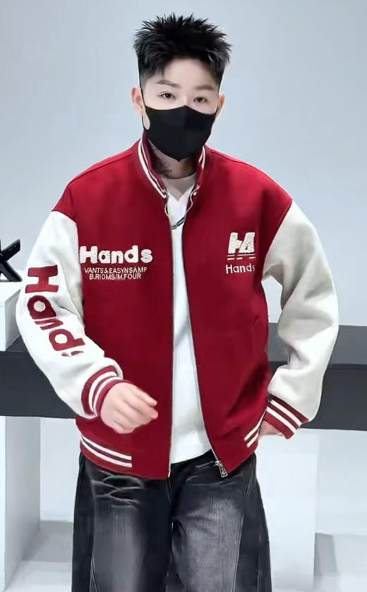 男装25秋冬新品立领拉链长袖棒球服2257-TZ-2592 商品图1