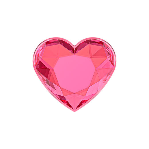 【Something Sweet 甜】悸动之心 POPGRIP泡泡骚手机粘贴式气囊支架 Popout异形系列 粉色 爱心 商品图2