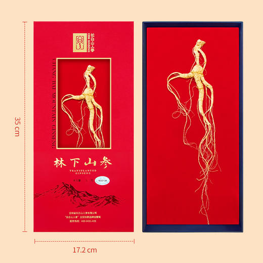 长白山林下参开窗（5g/盒） 商品图2