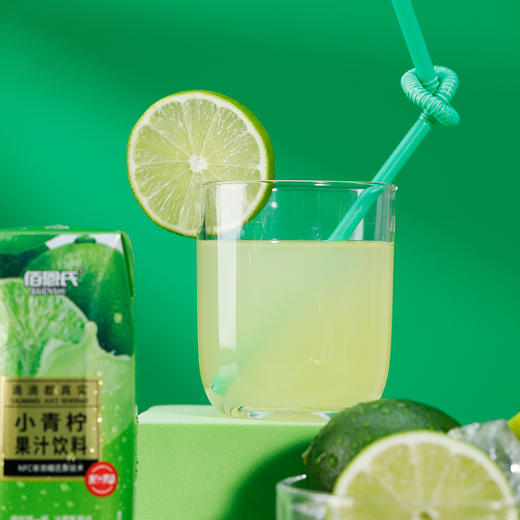 【佰恩氏青柠汁】酸甜可口不齁甜 冷藏后口感更佳（含糖版）200ml/瓶（2.10-2.24停发） 商品图4