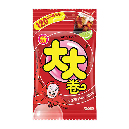 30克大大卷切切乐泡泡糖可乐青柠味 商品图0