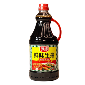 厨邦鲜味生抽 1.25L/瓶