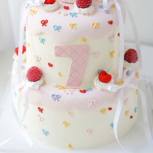 双层|粉色系·公主蛋糕【C5209】 商品图3