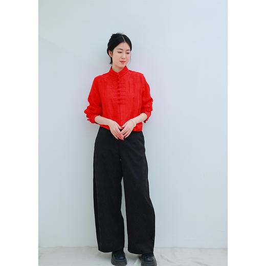 【2026东衣作】弯刀裤(25809318云涯-设计师) 商品图0