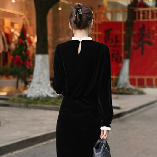 【预售7天】良木礼花边领上衣（1457） 商品图4