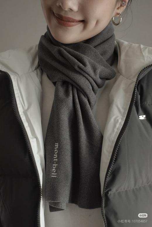 mont·bell保暖围巾，软弹亲肤不扎脖 商品图7