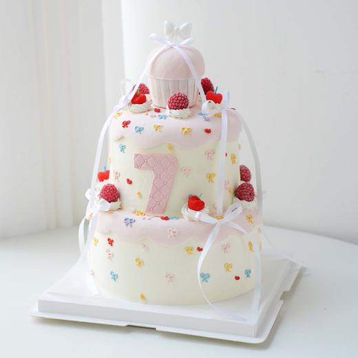 双层|粉色系·公主蛋糕【C5209】 商品图0