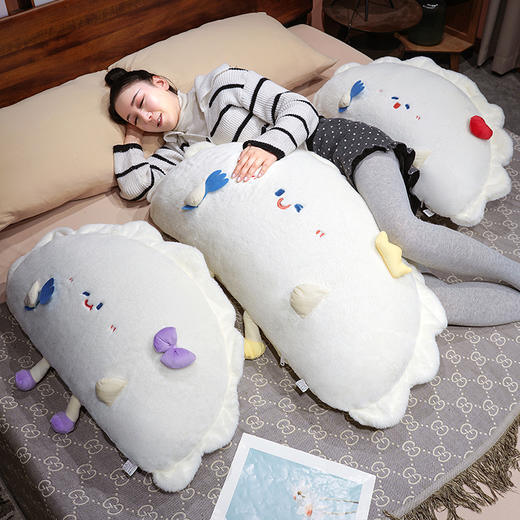 自然醒兔毛饺子“饺”好运床头靠枕QYL 商品图11