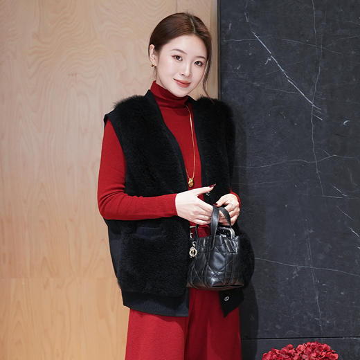 【预售7天】良木礼鹅绒马甲（1766F） 商品图1