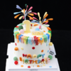 1027CAKE | 烟花蛋糕  多巴胺蛋糕 纯手工翻糖装饰（需提前2天预订） 商品缩略图0