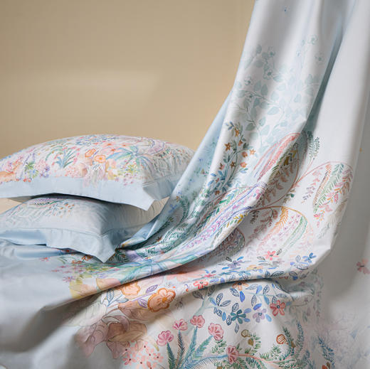 自然醒全棉数码印花埋绳款四件套HS 商品图14