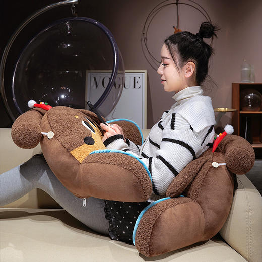 自然醒腊肠狗拥抱式腰靠QYL 商品图8