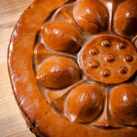 南北朝带釉莲花瓦当制砚 商品图10