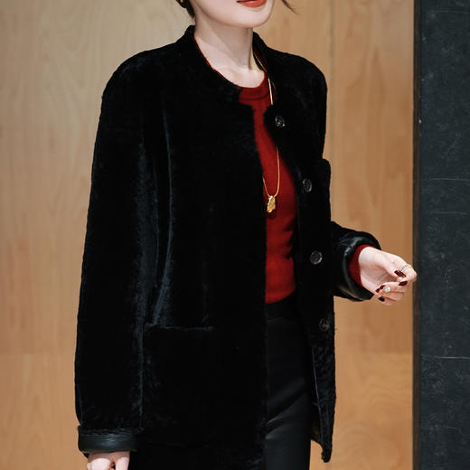 【预售7天】良木礼皮毛一体外套（0137） 商品图2