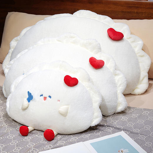 自然醒兔毛饺子“饺”好运床头靠枕QYL 商品图8