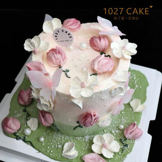 1027CAKE | 刮刀花  郁金香 春日小清新 少女款 商品图1