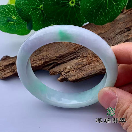 派瑞翡翠 翡翠手镯 糯种 绿色 商品图1