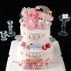 1027CAKE | 双层 翻糖装饰 小公主 周岁蛋糕 商品缩略图1