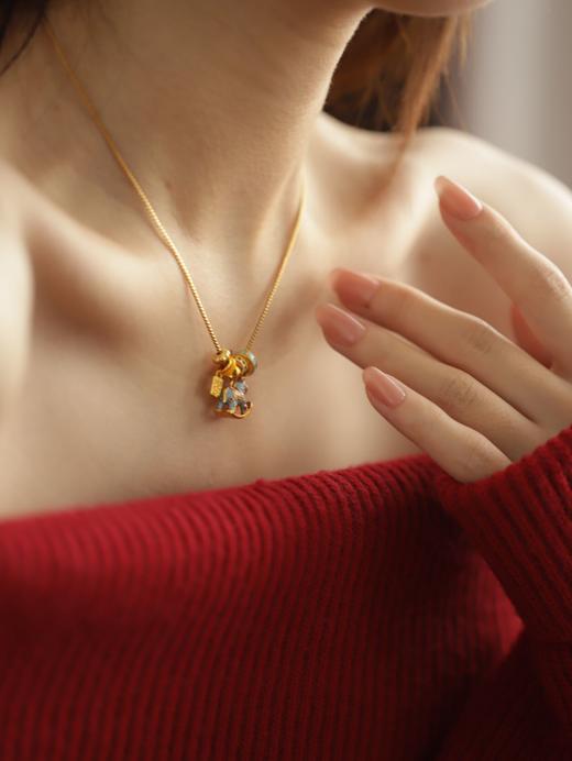 Hermes爱马新年限定「福马」项链 以诗入饰，福随马至，艺术家限定系列 商品图3