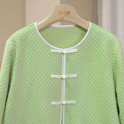 【抖音专属】新中式上衣（24805171欧碧/欧碧E95） 商品图1