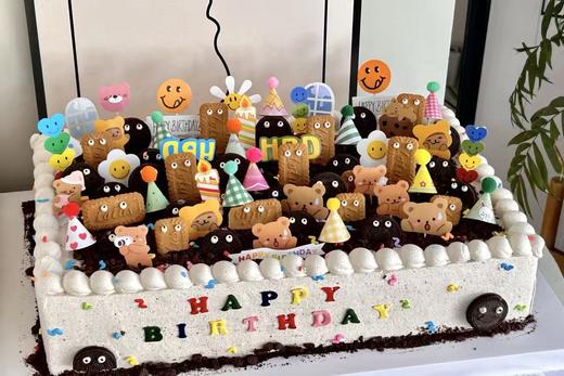 班级奥利奥咸奶油脆脆方形蛋糕 商品图0