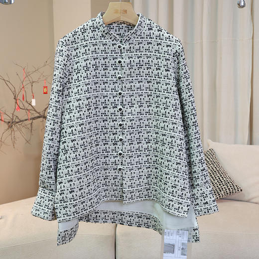 【抖音专属】新中式外套(25805302玄素Y) 商品图0