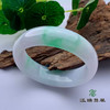 派瑞翡翠 翡翠手镯 糯种 绿色 商品缩略图0