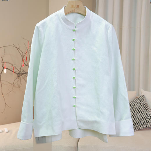 【抖音专属】新中式外套（25805302玄素） 商品图0