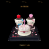 Hello Kitty可露丽情侣纪念日蛋糕 商品缩略图3