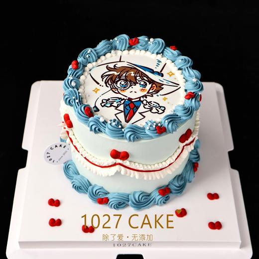 1027CAKE |  怪盗基德  糯米纸蛋糕 名侦探柯南（提前2天下单） 商品图0