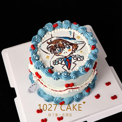 1027CAKE |  怪盗基德  糯米纸蛋糕 名侦探柯南（提前2天下单） 商品图1