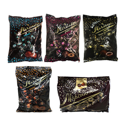 俄罗斯进口涅夫斯基牌黑美人夹心糖果500g/袋【多种口味】 商品图5