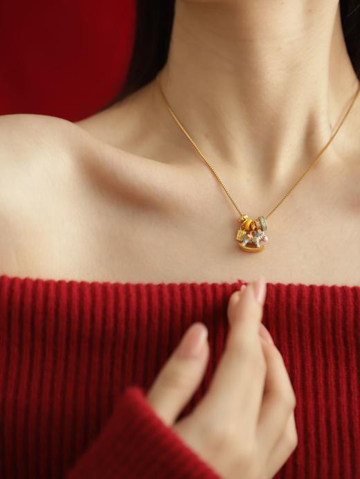 Hermes爱马新年限定「福马」项链 以诗入饰，福随马至，艺术家限定系列 商品图2